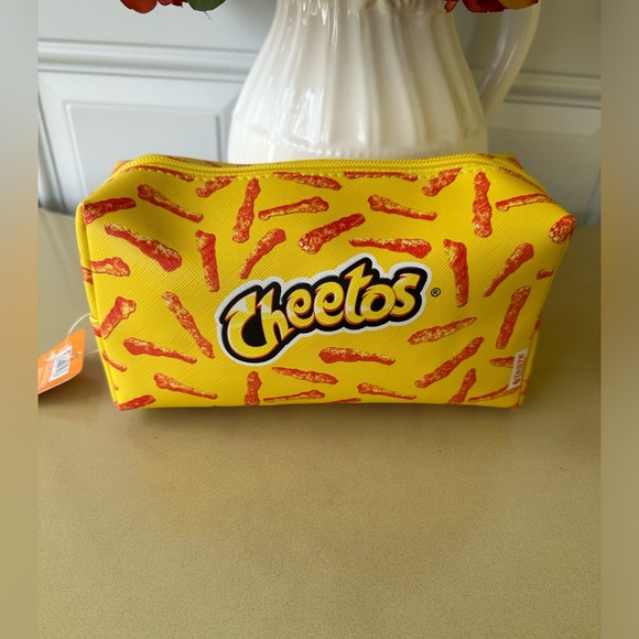 Cheetos zippered makeup Cosmetic pouch, clutch, toiletry bag by Taste Be… - Picture 3 of 7